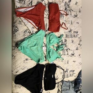 Bathing suits, Shein, off brand & puma